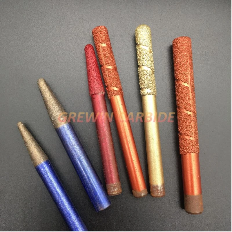 Gw Carbide-CNC Stone Engraving Drill Bit with Multi-Layer Coating for Granite and Marble