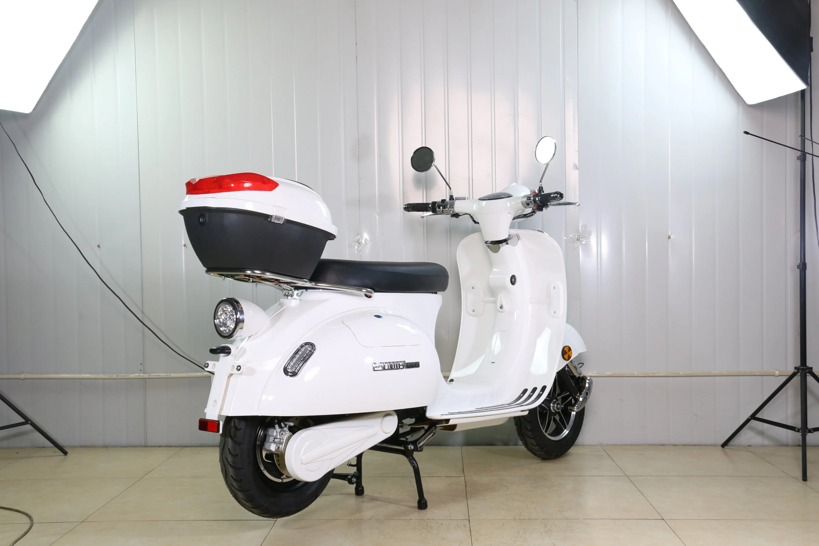 Vespa High Climbing Adult EEC 72V20ah Lithium Battery Electric Scooter/Motorcycle Big Wheel Hydraulic Brake 3000W Motor