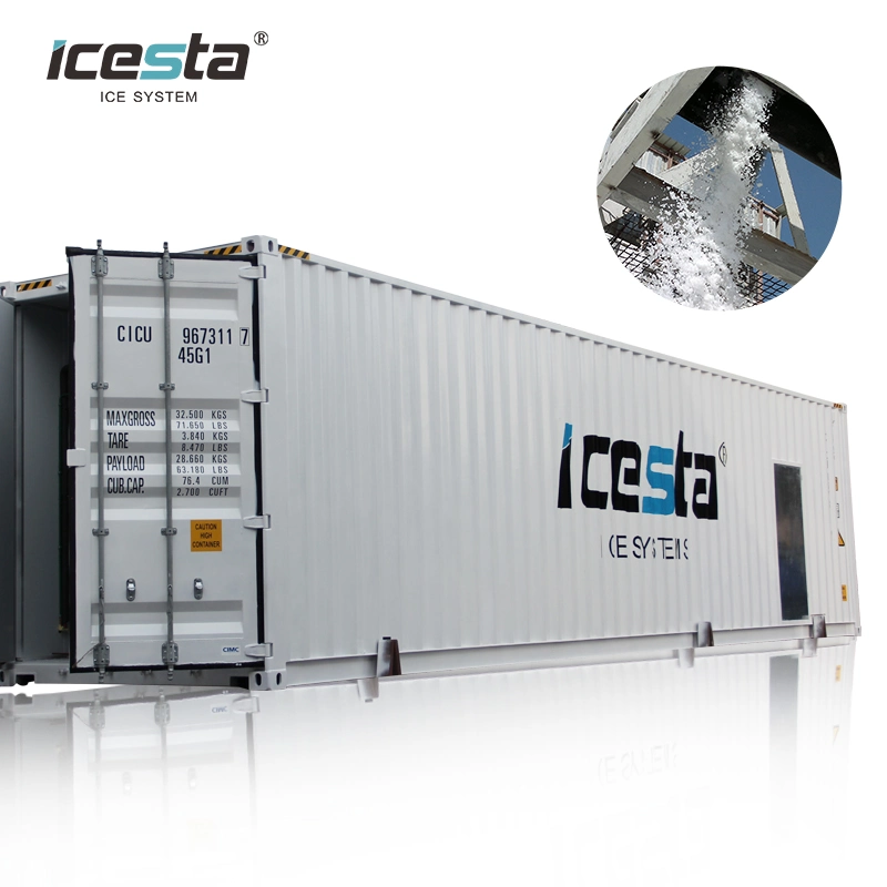 40t Capacity Containerized Ice Flake Making Plants