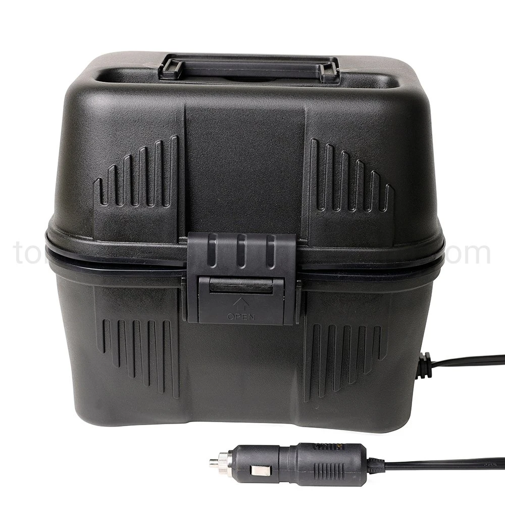 12V de coche portátil Cocina - comida caliente el horno de cocción de la caja de Viaje - accesorios de camping Box Lunch- comida para bebé Calefacción Cocina práctica Universal RV SUV camiones coche