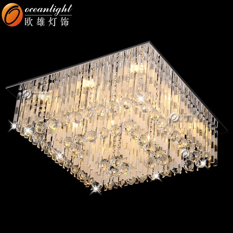 Crystal Lamp Stainless Steel New Chandeliers Ceiling Light Om8320 Dia60cm