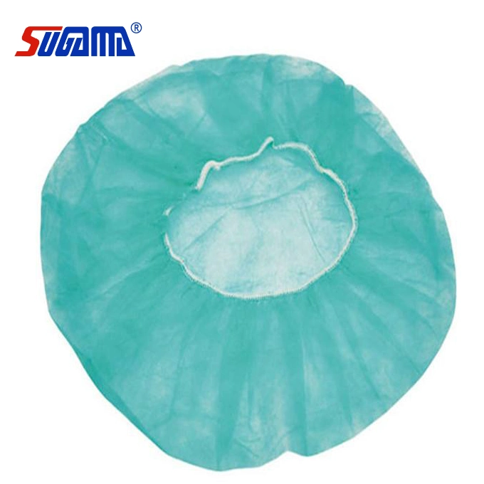 Non Woven Plastic Bath Shower Medical Disposable Bouffant Cap