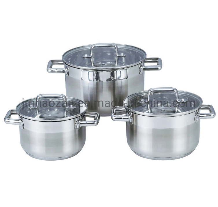 Acero inoxidable utensilios de cocina 6pzas Potset Forma del vientre