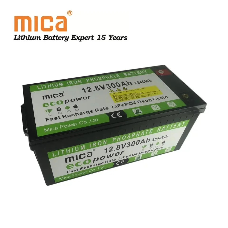 Factory Price 12V 12.8V 300ah Deep Cycle Lithium Battery Battery Pack for RV Golf Cart