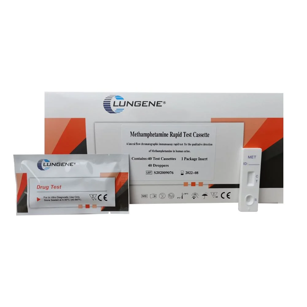 Drug Abuse Test Kits Rapid Diagnostic Test Kit Met Methamphetamine Rapid Test with CE