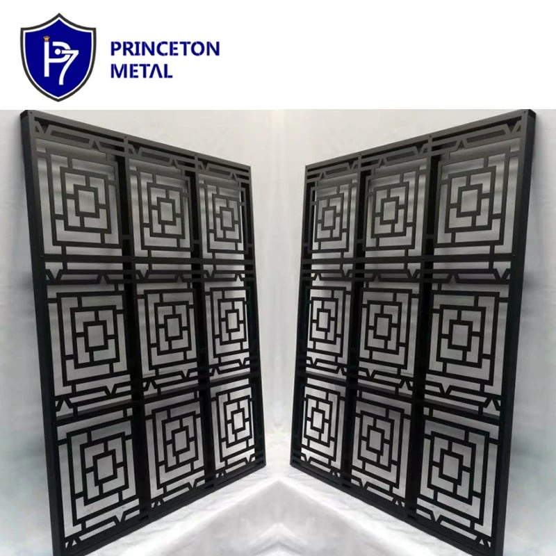 Factory Supply Privacy Panels Laser Cutting Decorative Aluminum Screen