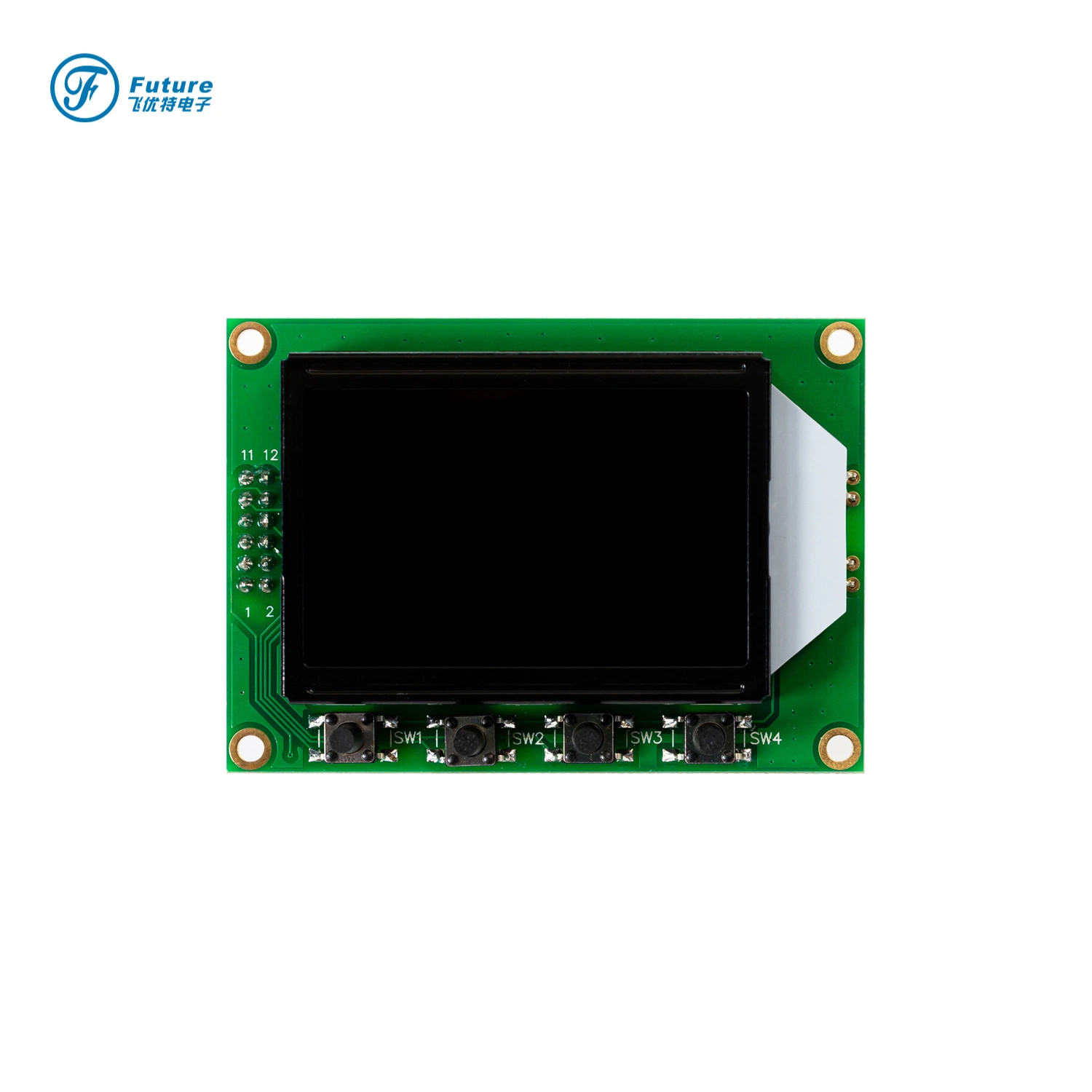 COB LCD Display Htn Liquid Crystal Display for New Energy Vehicles Chargers