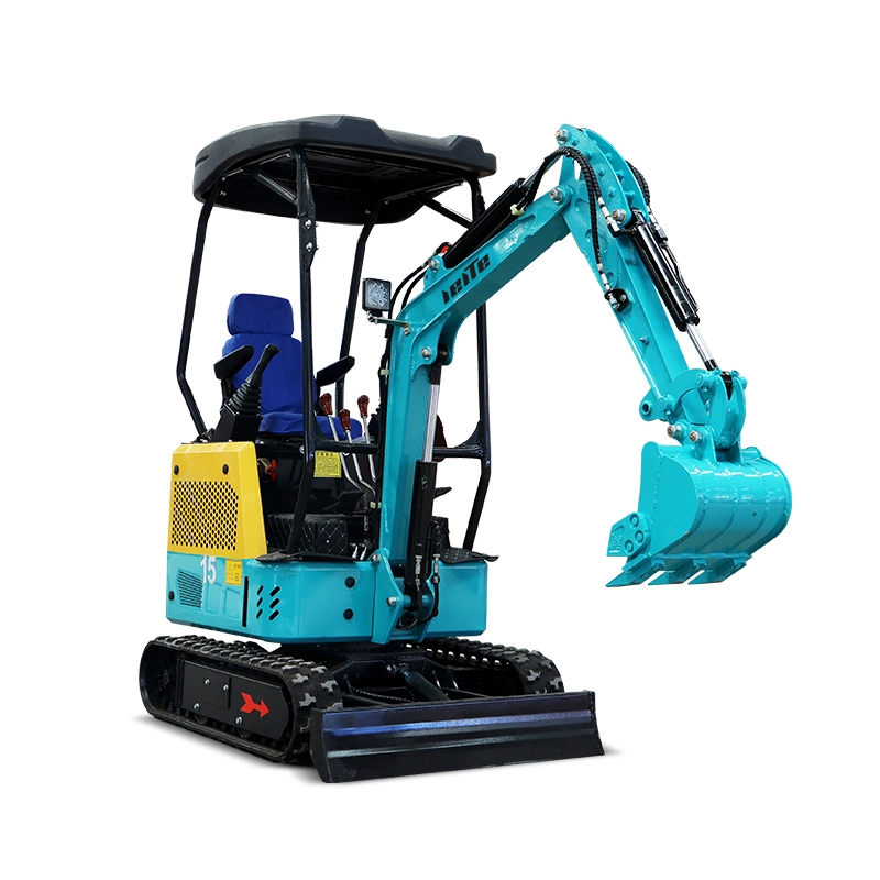 Crawler Mini Excavator with Water Cooled Three Cylinder Diesel Engine for Sale