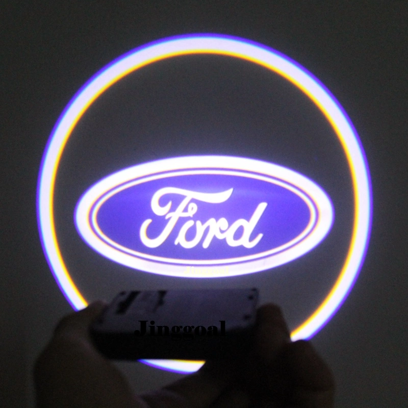 Inalámbrico de cortesía de la puerta de bienvenida de proyector LED de alquiler de coche Auto y el logotipo de la puerta de la luz