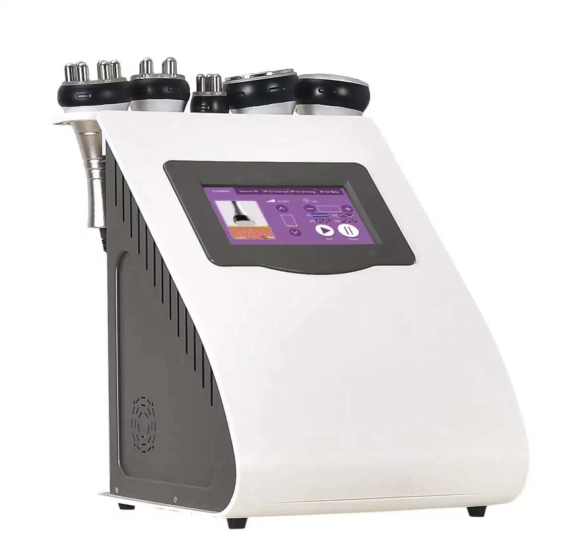 Portable 5 en 1 de 40K la cavitación radiofrecuencia RF Lipocavitation vacío máquina Belleza