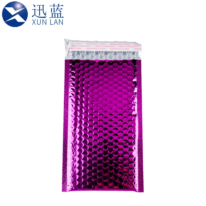 LDPE/Co-Extruded Plastic Film Glossy, Soft Auminium Foil Metallic Bubble Bag