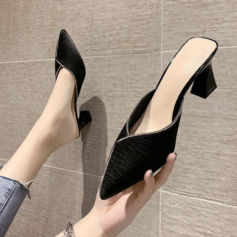 Hoes Supplier From Chinachina Products/Suppliers. European and American Fashion Women Shoes with High Heels Shallow Tops Pointed Toes Sexy Sequins Ladies Shoes