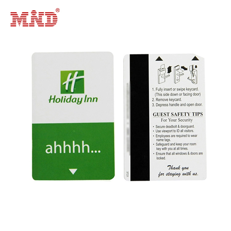 High quality/High cost performance Cheap Price PVC Hotel Key Card with Magnetic Stripe