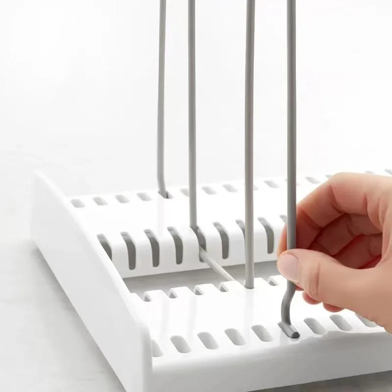 Kitchen Accessories Cabinet Dish Drying Rack Cookware Pans Platters Cutting Boards