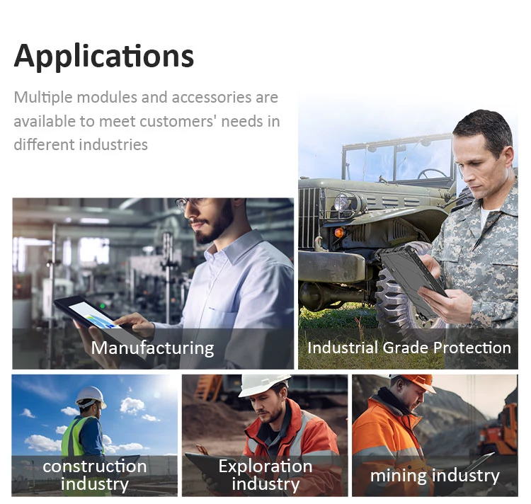 Промышленный планшетный ПК повышенной прочности IP67 Android Rugged 8 10.1 дюйма Планшетный ПК