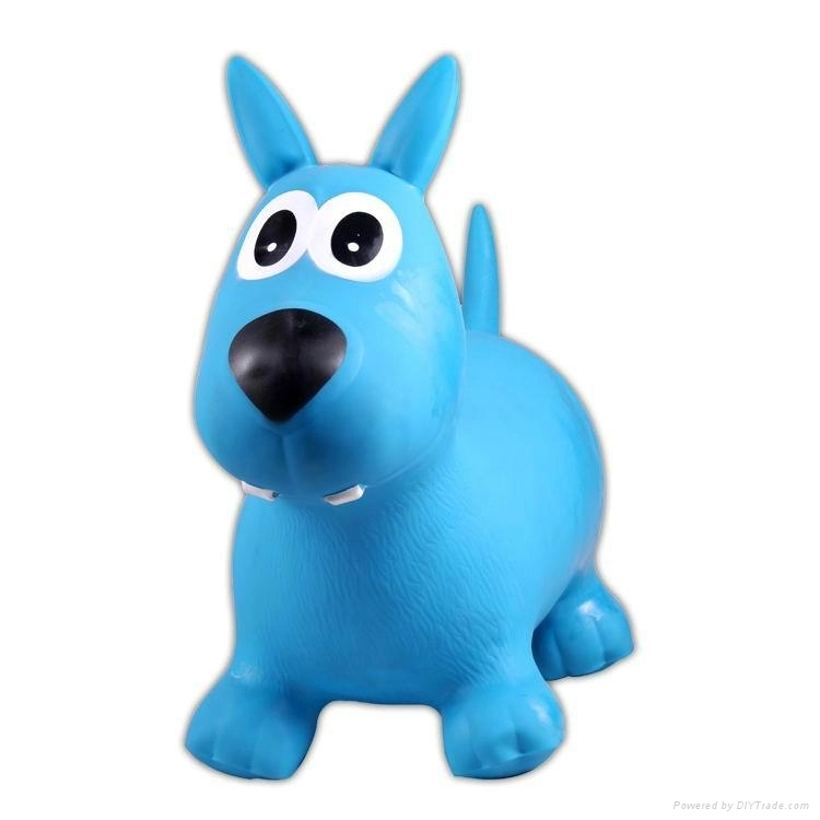 De nombreux types de PVC gonflable Bouncing Animal les jouets pour enfants