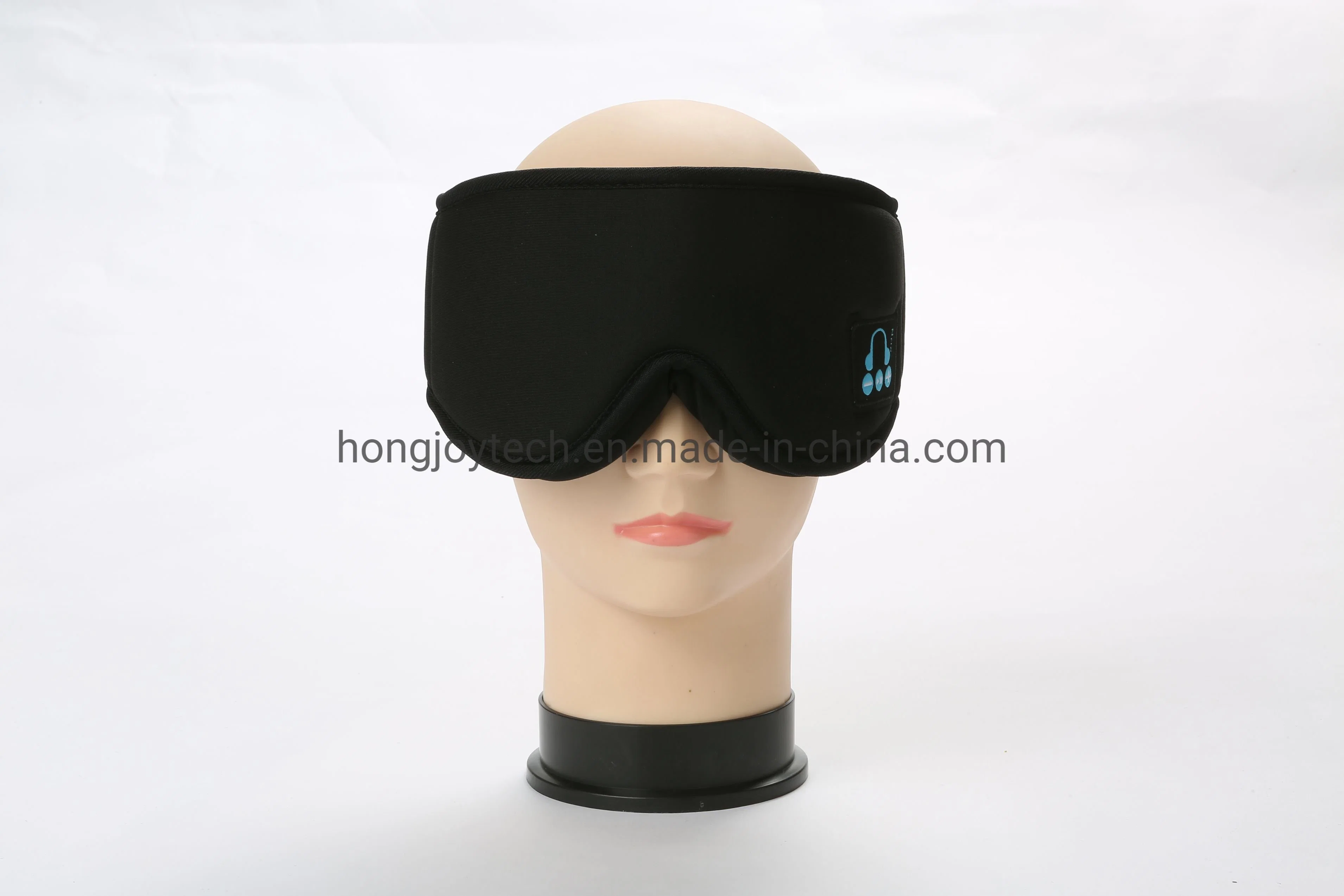 El sueño de los auriculares inalámbricos Bluetooth, música, la máscara de ojos de la luz de 3D de la música de bloqueo de la máscara de ojos tapones Tapa con correa ajustable para traviesas de lado el insomnio Yoga Viajes