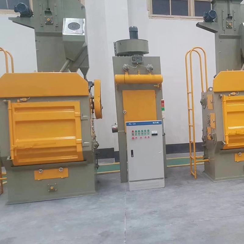 Q326 Small Pieces Parts Tumble Belt Shot Blasting Machine for Sale