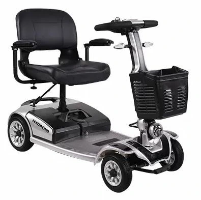 Low Price Four Wheel Electric Mobility Scooter with Basket