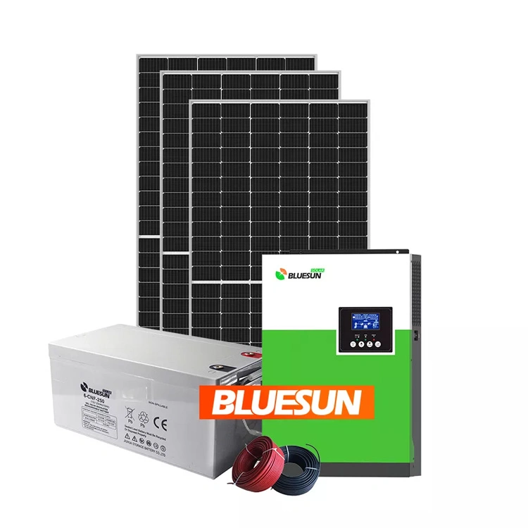 Cheap 5kw a 48V Grid atado Sistema de Energía Solar Energía Solar Panel Inicio Productos