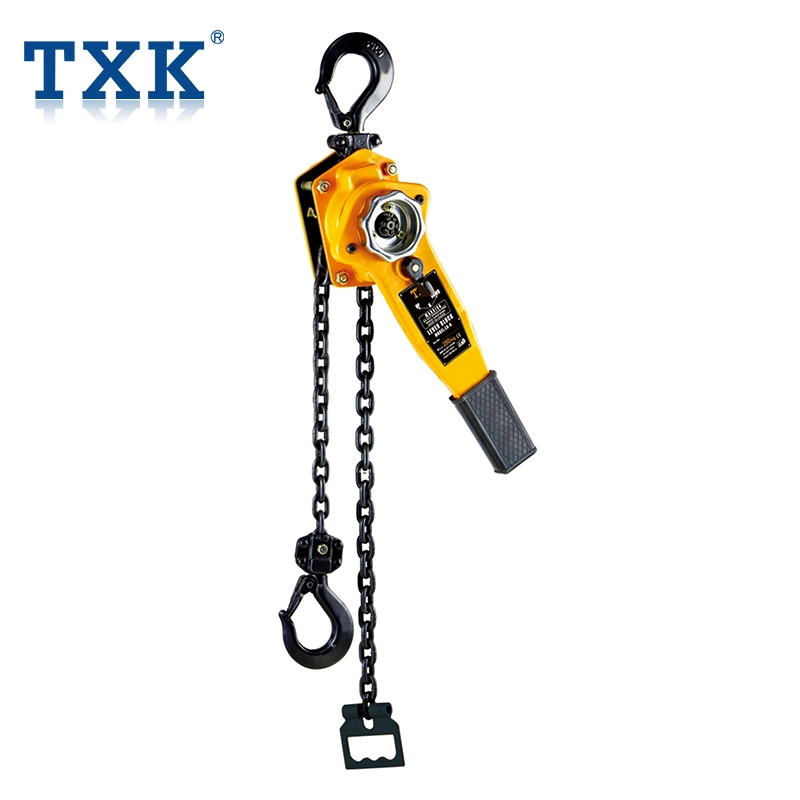 Txk Mini 1 1.5 2 5 Ton Hand Crank Lever Hoist Ratchet Hand Rope Pulley Lever Chain Block