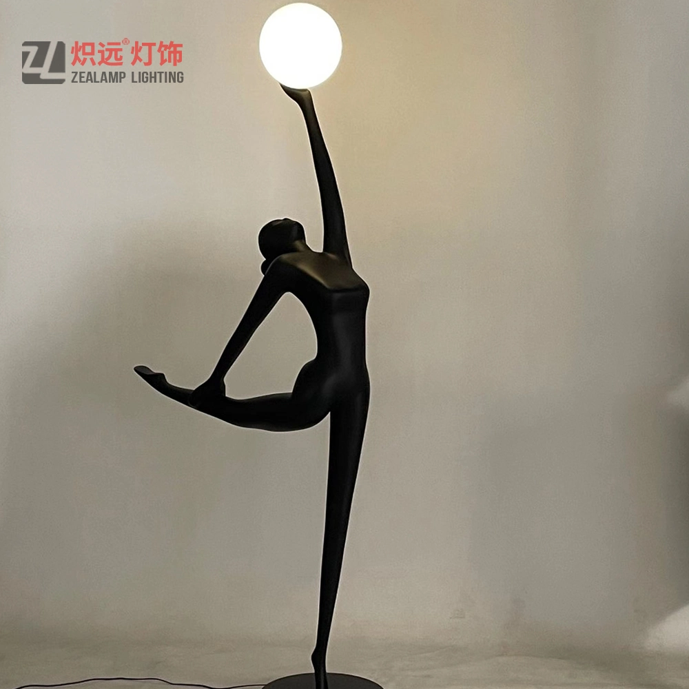 Art Decorative Style Lamp Sculpture Standing Light for Residence