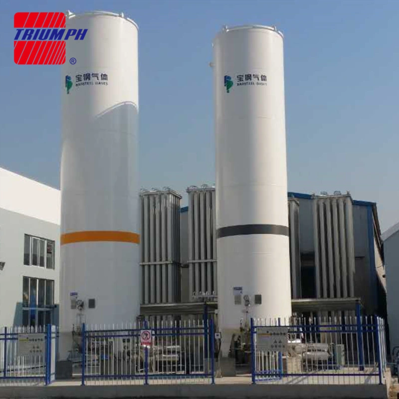 100m3 Cryogenic Storage Tank for LNG/Lox/Lin/Lar with ASME/GB Standard