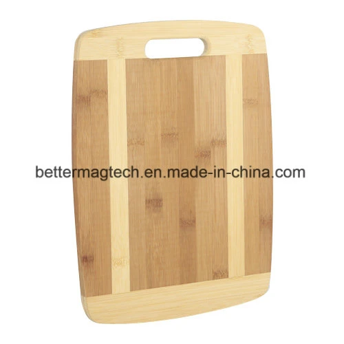 Tabla de cortar/chopar de bambú para cocina en formas cuadradas y redondas