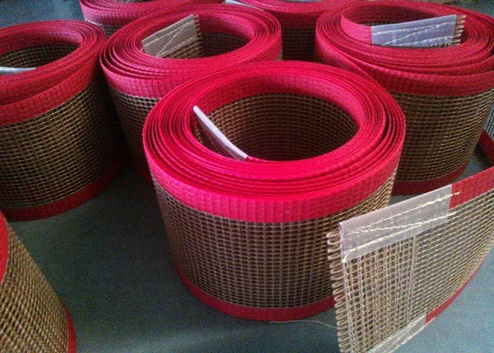 4mm X 4mm Reinforced Mesh PTFE Mesh, PTFE Belt