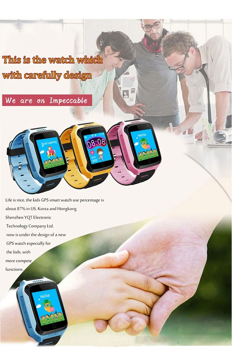 Kids Call Smart Watch Q528 Children Sos Waterproof Smartwatch Baby SIM Card Clock Location Tracker Watch
