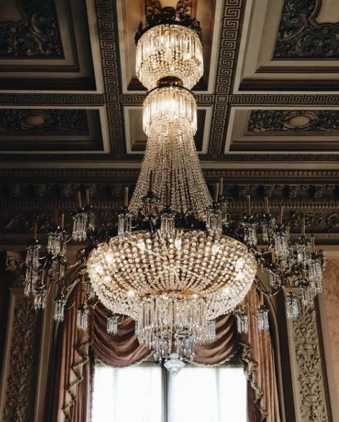 Fabricación a medida Gran Antique Oro Cristal Chandelier para la Iglesia