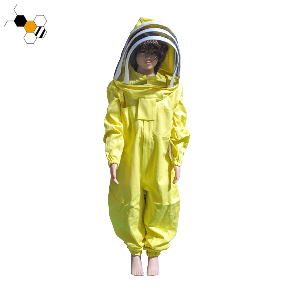 Mono de conservación de abejas mono con capucha algodón niños Bores de abeja