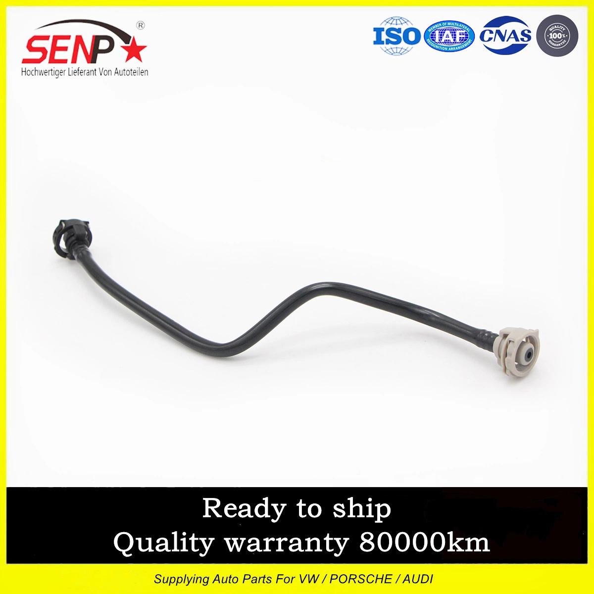 Senp Car Parts Breather Line Wholesale/Supplier Auto Spare Parts 4G0121081ae Original Quality Engine Radiator Coolant Overflow Hose Vent Tube Audi A6 A7