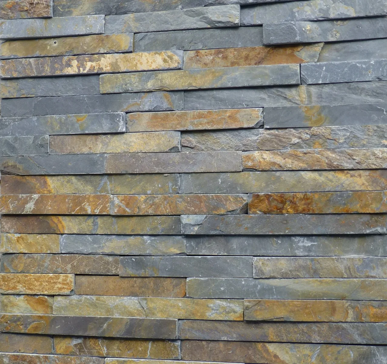 Slate Stone/Veneer Exterior Split Face Wall/Cladding Stack Stone Ledger Tiles