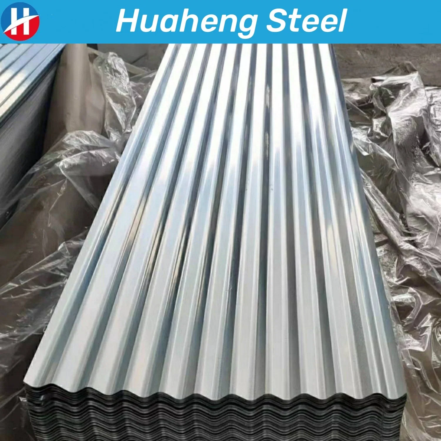 ASTM G550 22/24/26/30/35 Gauge Az40 Zinc Aluminium Az150 G550 Anti Finger Galvanized Zincalume Aluzinc Coated Corrugated Roof Tile Galvalume Roofing Sheet