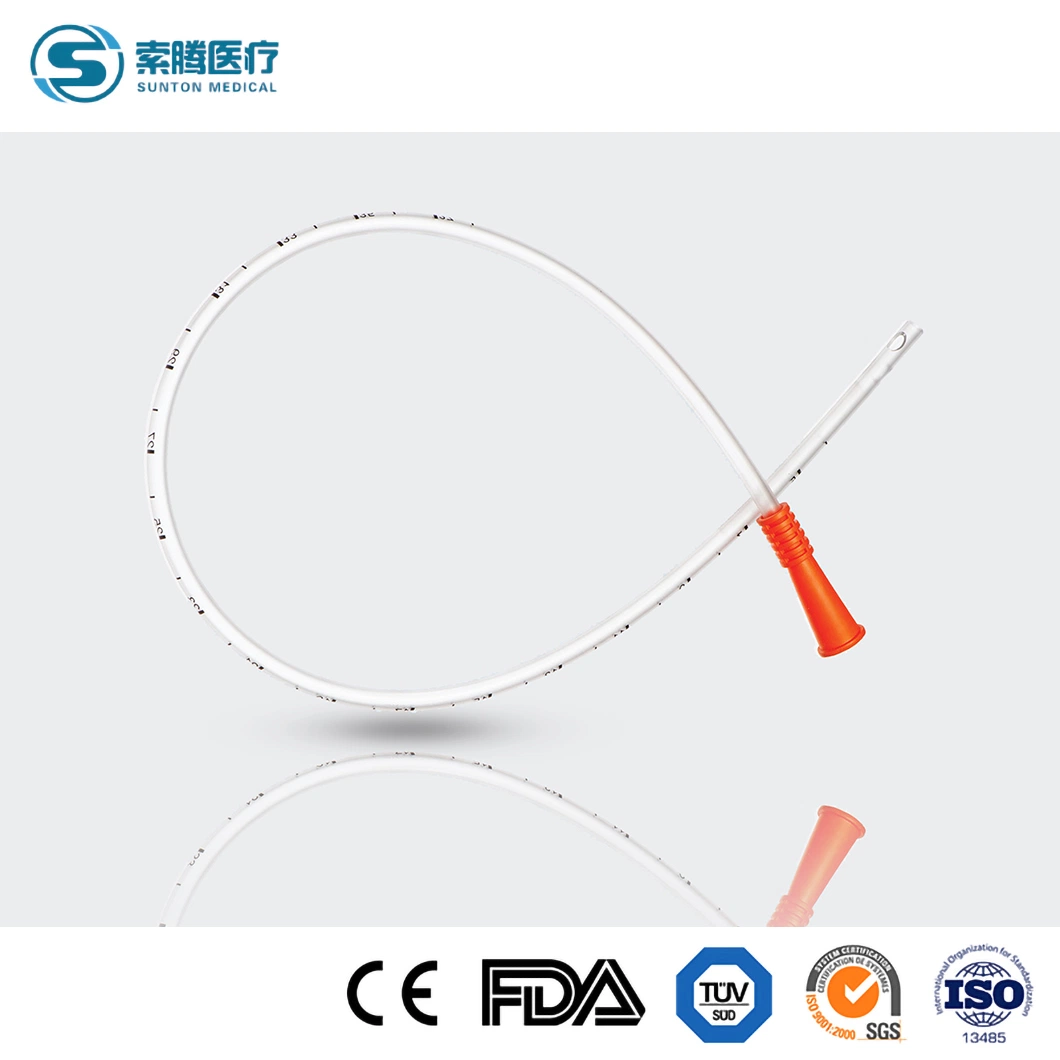 Suoton Disposable Medical PVC Suction Catheter China Different Sizes Suction Phlegm Catheter Manufacturers Surgical Grade Suction Phlegm Catheters