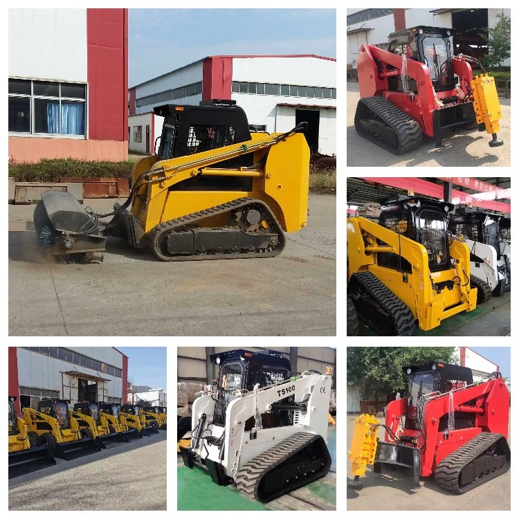 Sugarcane Grapple Wheel Skid Steer Loader Loader with Good Price List