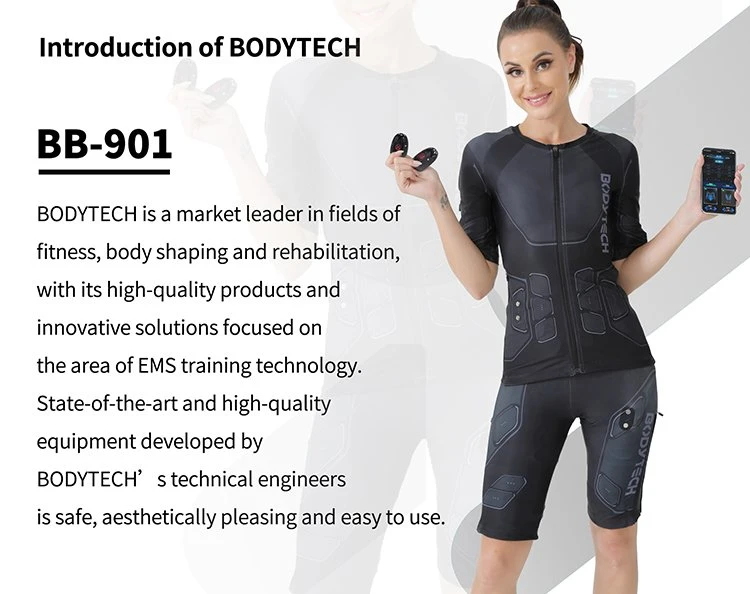 EMS Training Suit for Personal Use Basic Training and Body Data Monitoring