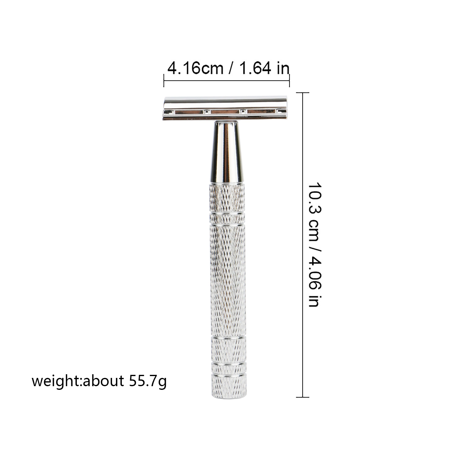 D653 Adjustable Men's Traditional Safety Razor Double Edge Razor Blade for Wet Shaving