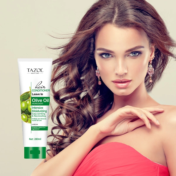 Intensive Moisturizing Easy-Combing Hair Treatment Non-Knotting Leave in Hair Conditioner with Olive Oil