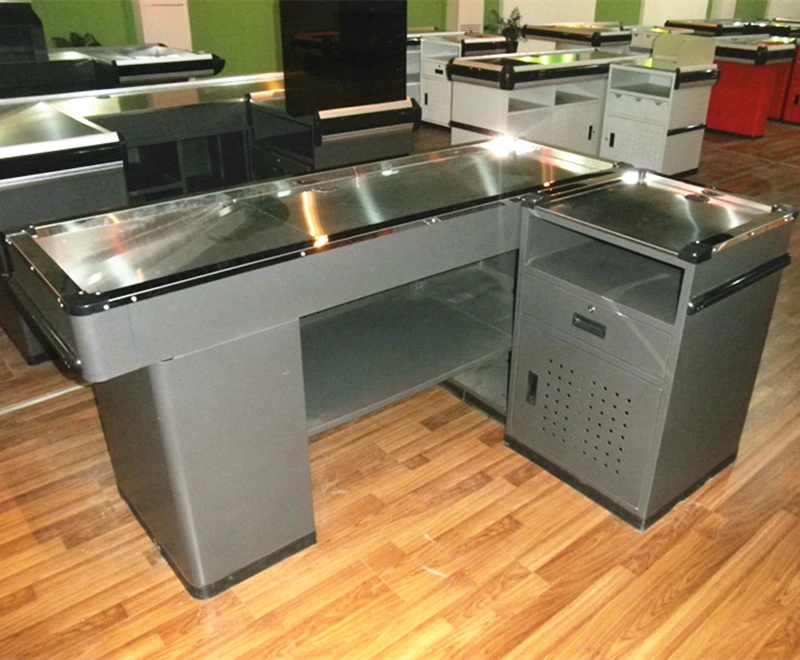 Supermarket Retail Cashier Desk Factory Wholesale/Supplier Checkout Counter