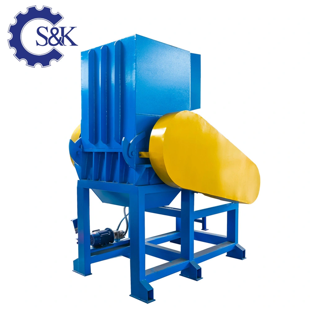 Waste Plastic PP PE Film Crusher Machine Industry Plant