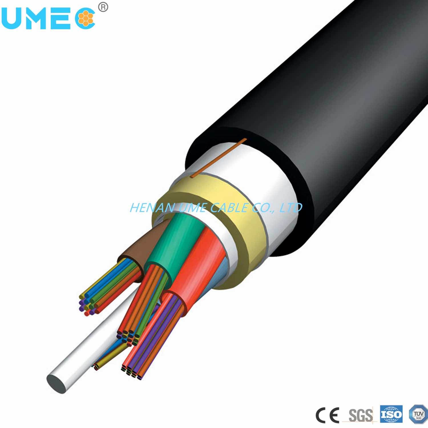 All Dielectric Self-Supporting Optical Fiber Cable ADSS