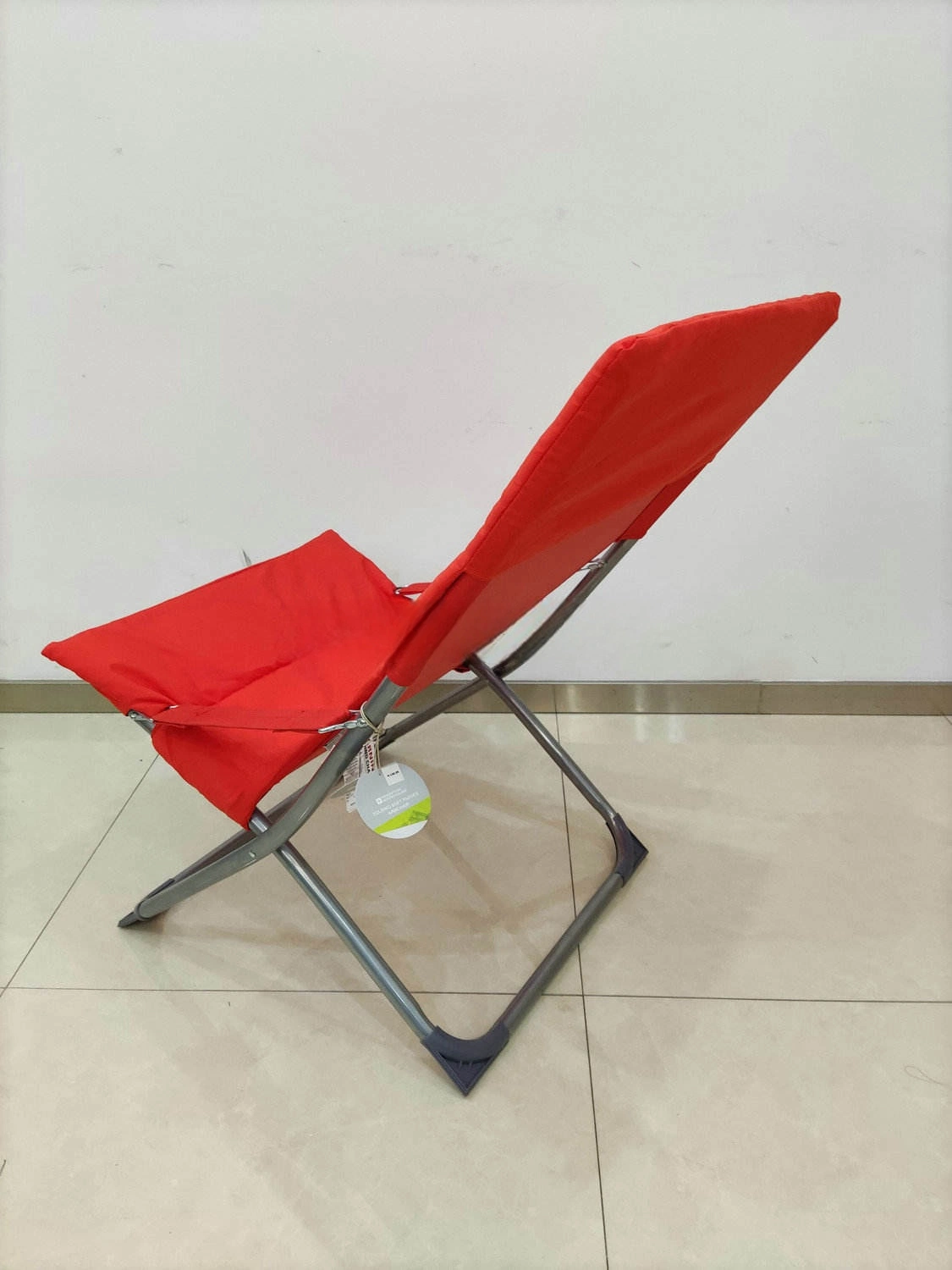 Outdoor Comfortable Padded Portable Folding Armchair Camping Chair