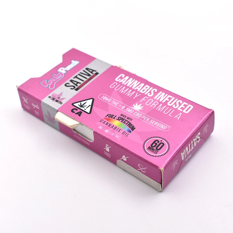 Child Resistant Vape Cartridge Packaging Box with High Quality
