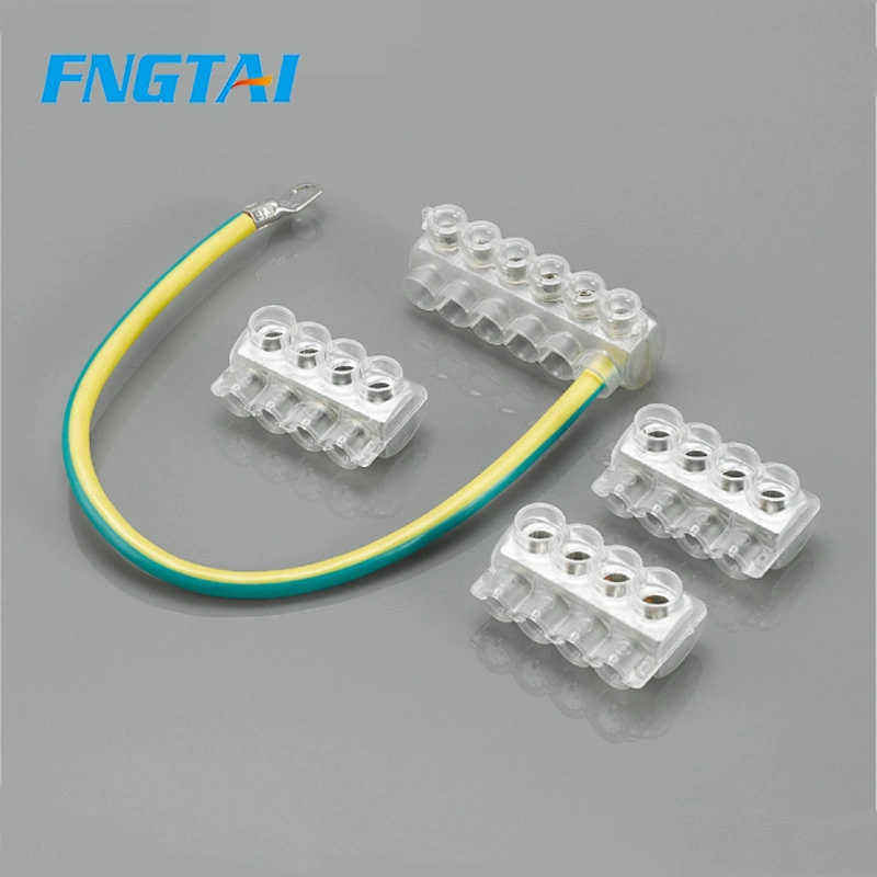 PC Branching Wire Connector Set Transparent Closed End Terminal Block Connector