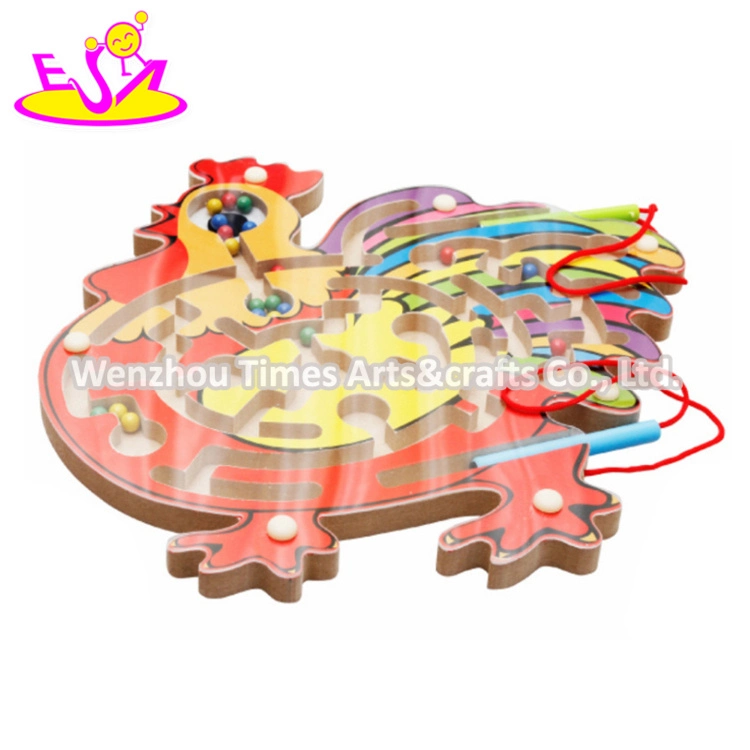 Most Popular Educational Wooden Marble Maze Toy for Kids W11h050