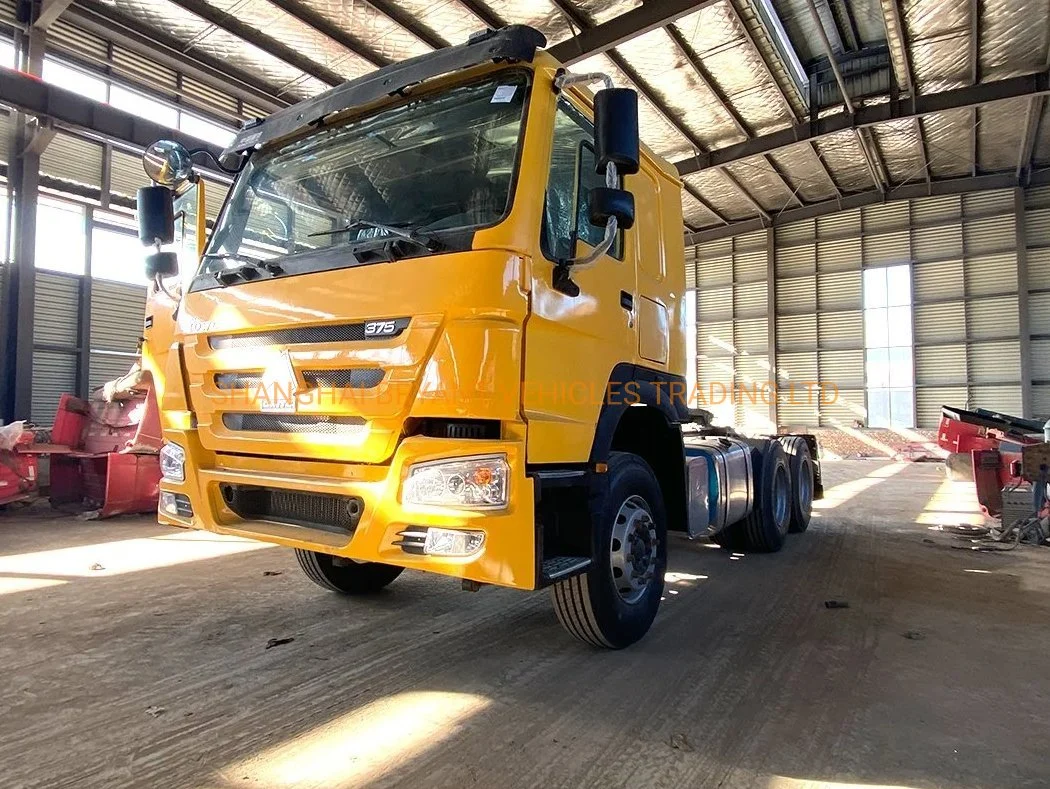 Heavy Duty Sinotruk HOWO 6X4 10 Wheeler Used Tractor Truck Head