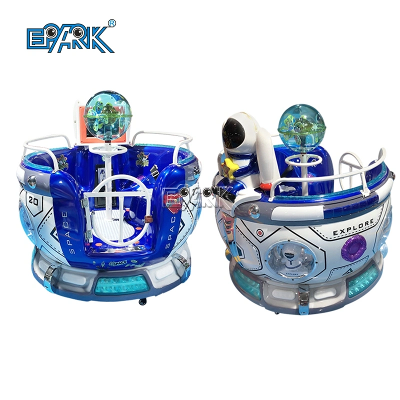 Theme Park Ride Interstellar Space Capsule MP5 Double Parent-Child Rotary Swing Coin Operated Kids Ride Funfair Machine