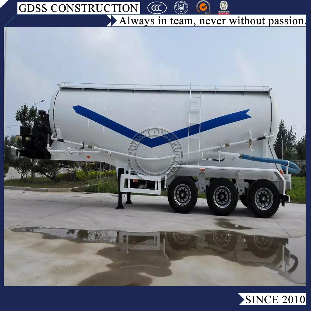 Two or Three Axles Transport Powerd Materials V Shape Tank Truck Semi Trailer